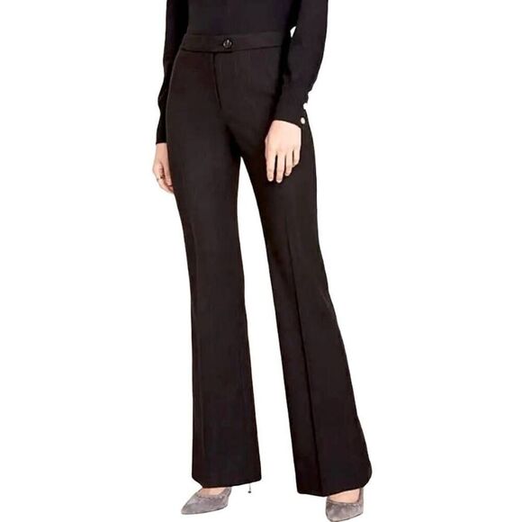 Ann Taylor The High Rise Madison Pant Black Size 4 - Picture 1 of 11